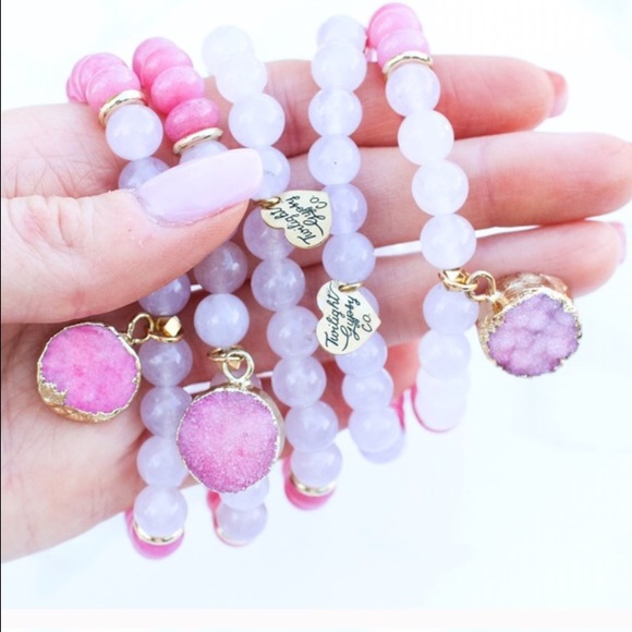 🌸HOST PICK🌸2.22.17 Aulora Druzy Bracelet - Picture 2 of 5