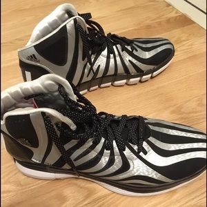 derrick rose zebra shoes