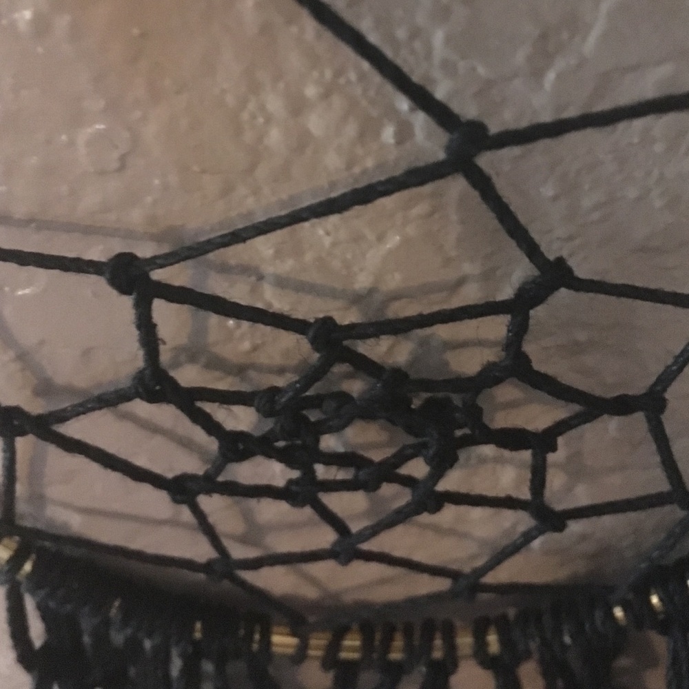dreamcatcher DayRayDesigns macramé rhinestones - Picture 4 of 4