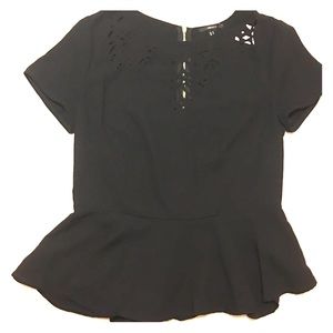 Forever 21 laser cut top