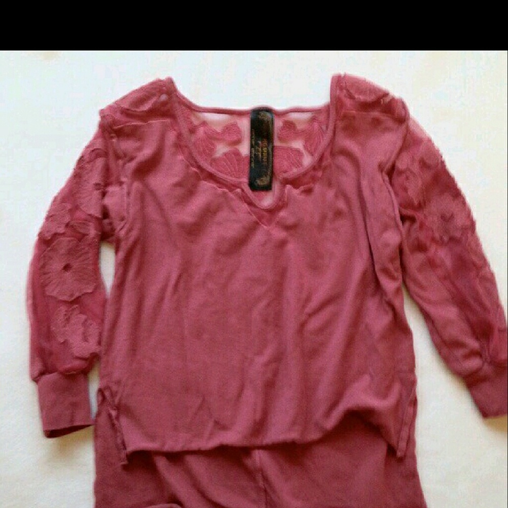 Free People New Romantic lace top