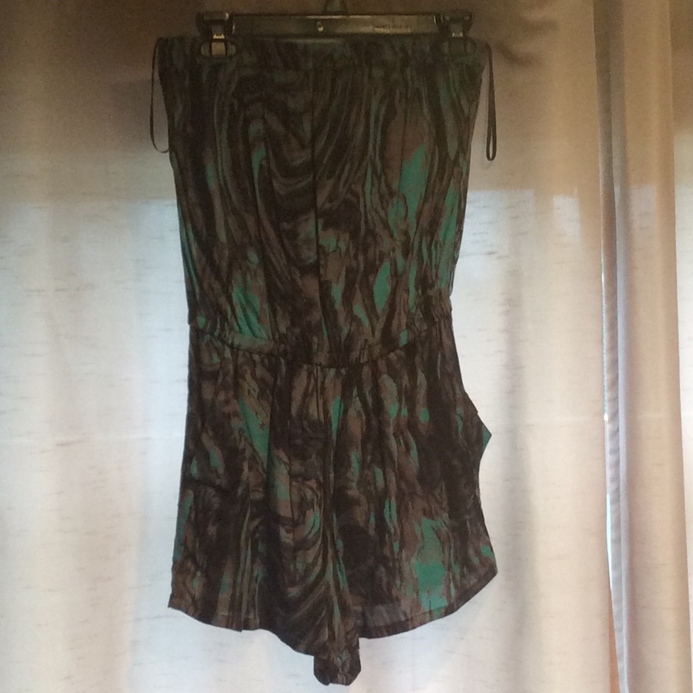 Strapless Romper