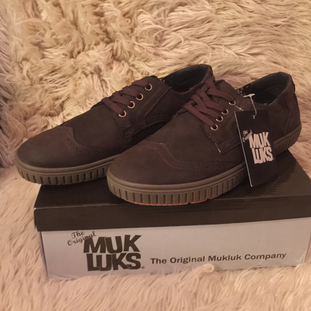 NIB MUK LUKS Men's Parker Shoes Fashion Sneakers