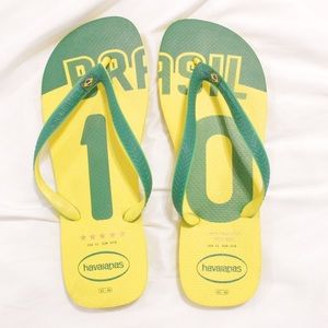 NWOT Havaianas Brazil Men's Flip flops