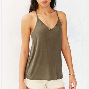 Silence and Noise pink tank