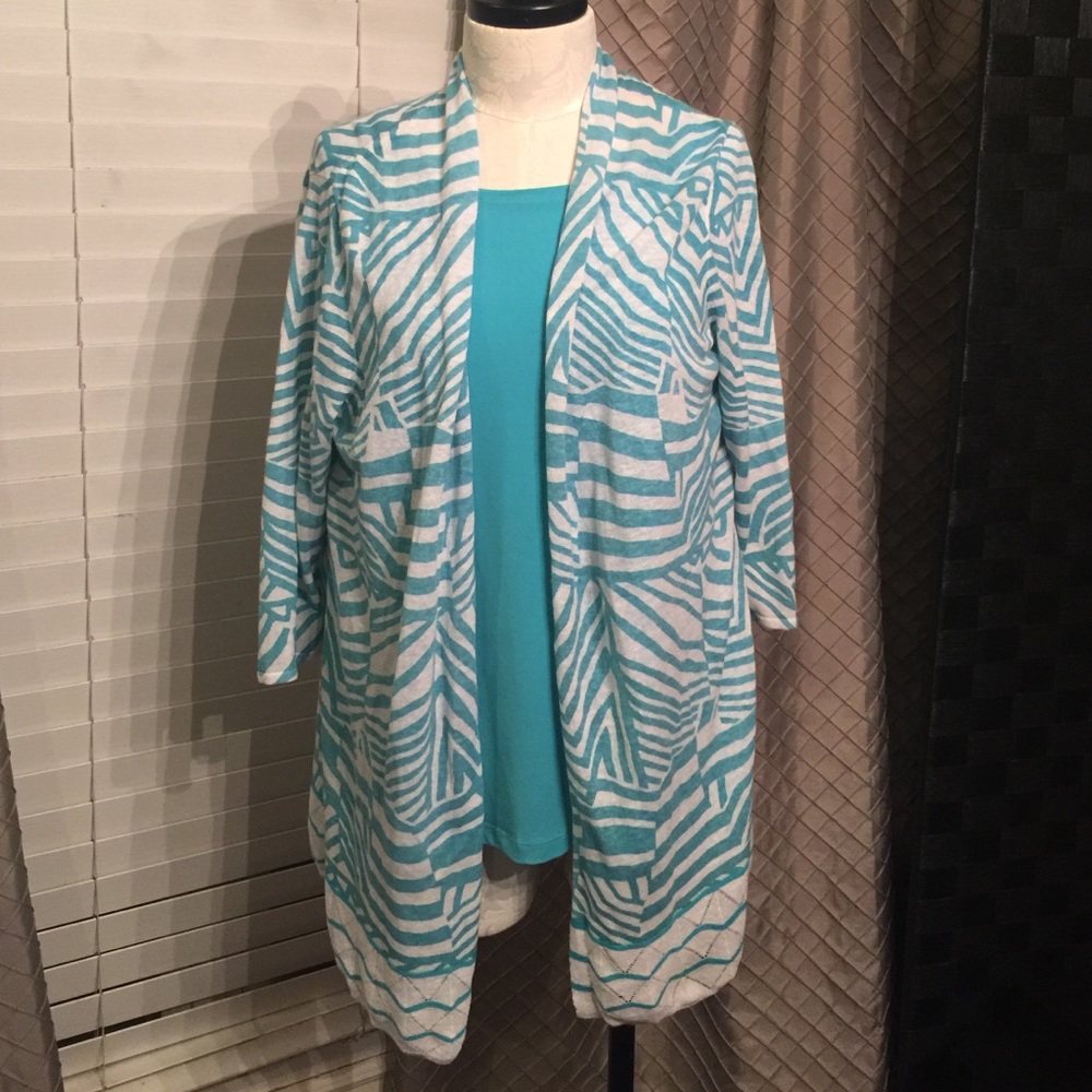 Chico's fly away and tee size 3 xl 2 piece