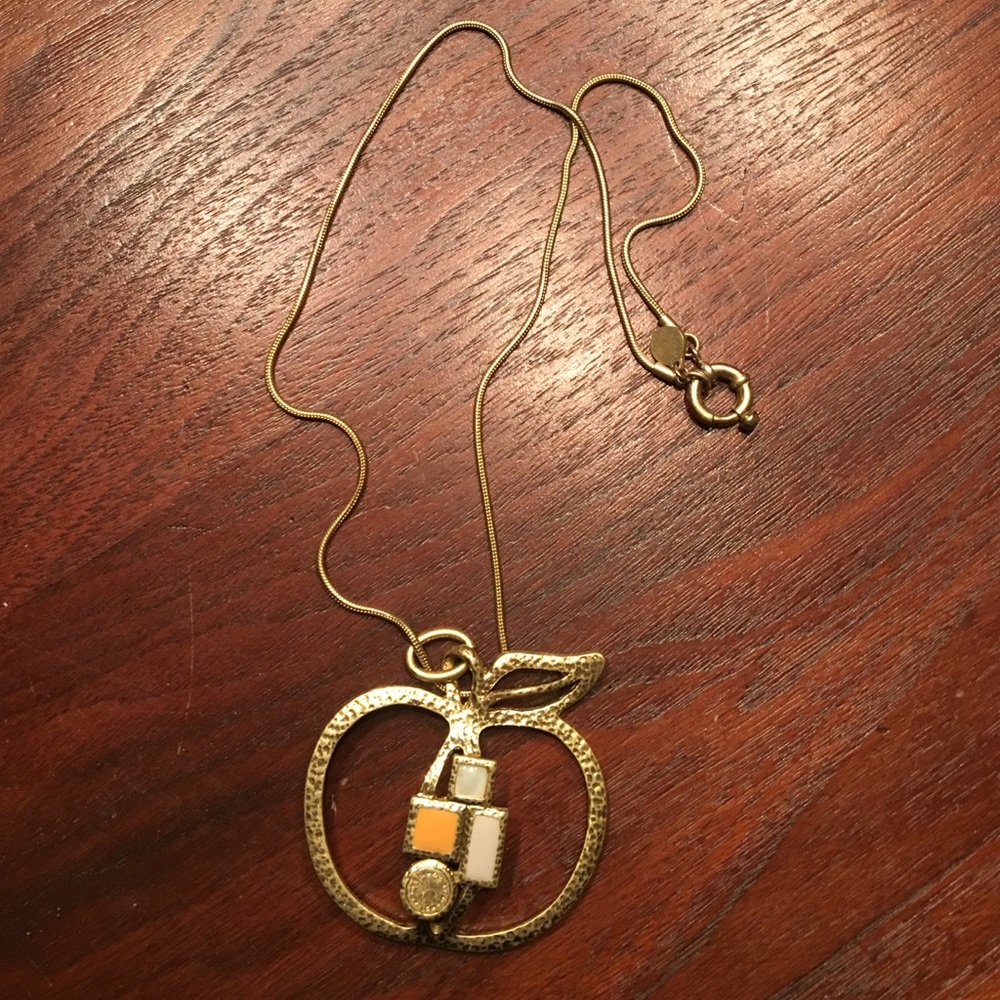 Marc Jacobs Apple Necklace