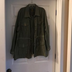 Lucky Brand cinch waist coat