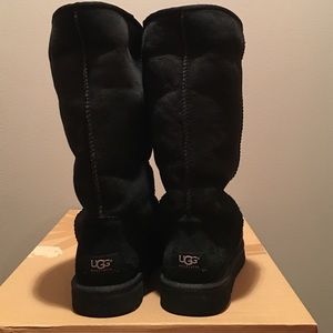 Ugg classic tall black boots