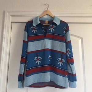 VINTAGE Hang Ten Tribal Shirt.