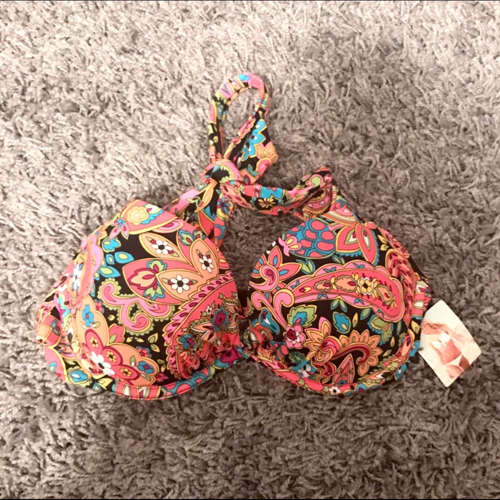 Victoria's Secret push up bikini top size 34 C