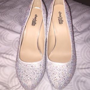 Sparkly heel