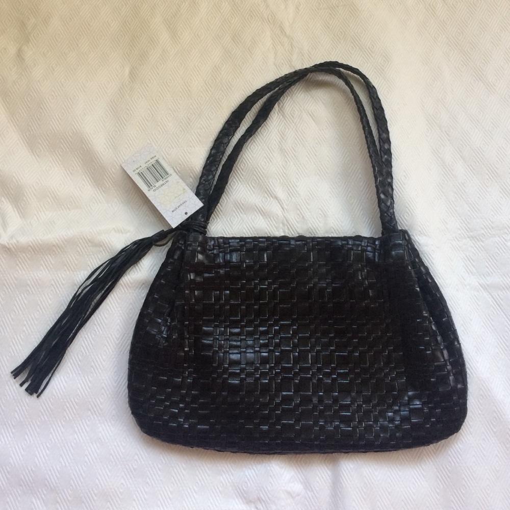 The Sak Black leather bag