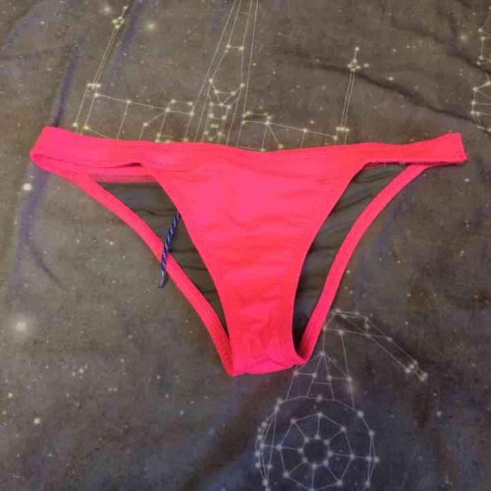 JOLYN HOT PINK BANDED BOTTOM