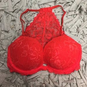 Victoria's Secret Orange Halter Bra/bralette
