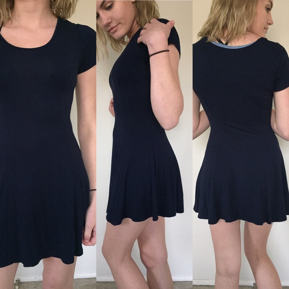 Navy Brandy Melville stretchy dress