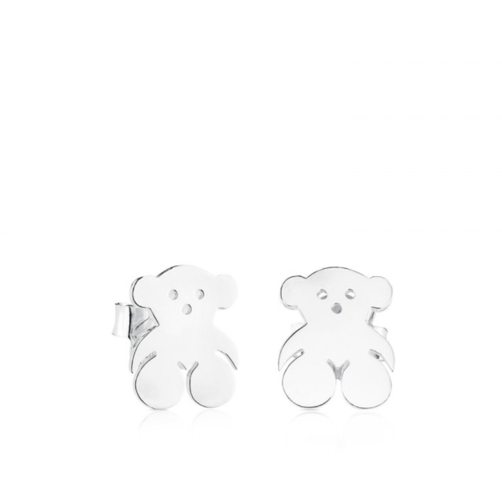 Silver TOUS Bear Earrings 🐻💕
