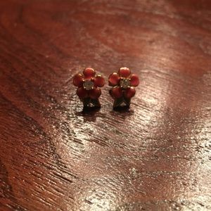 Juicy Couture Flower Stud Earrings