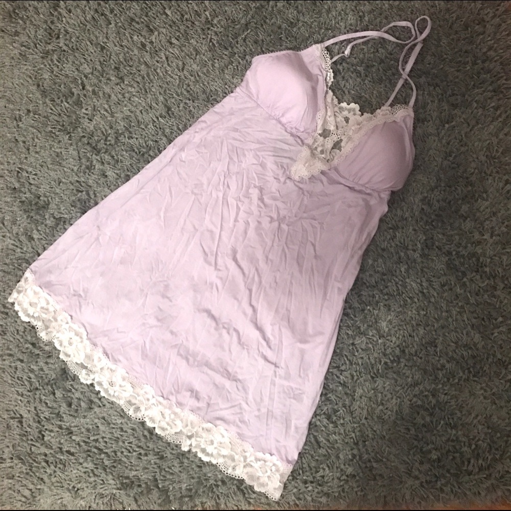 Victoria's Secret light purple modal sleep slip