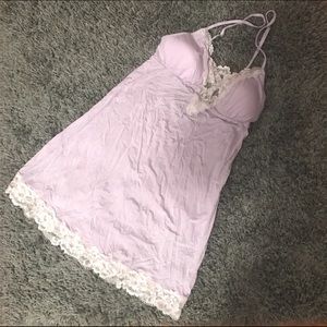 Victoria's Secret light purple modal sleep slip