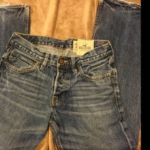 Hollister Hermosa Low Rise Boot Men's Jeans