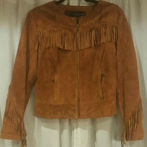 Zara Basic Fringe Jacket