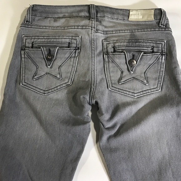 People's Liberation Jeans - People's Liberation Gray Skinny Stretch Jeans 25 People's Liberation Jeans - People's Liberation Gray Skinny Stretch Jeans 25