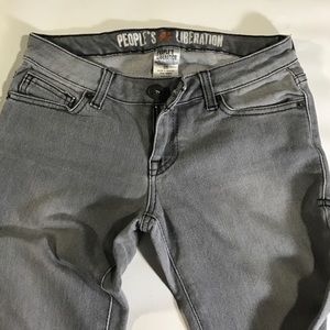 People's Liberation Jeans - People's Liberation Gray Skinny Stretch Jeans 25 People's Liberation Jeans - People's Liberation Gray Skinny Stretch Jeans 25