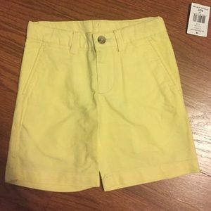Polo by Ralph Lauren yellow shorts 3T boys