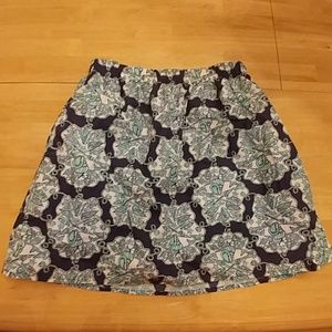 Lilly Pulitzer Briar Skirt Hey Sailor Print XS