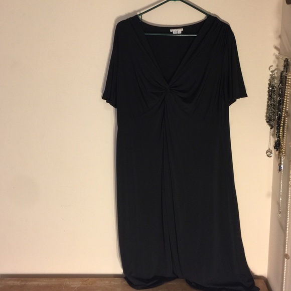 Black stretch dress - Picture 2 of 2