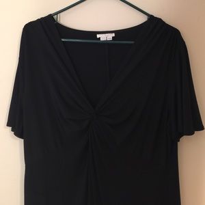 Black stretch dress