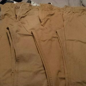 4 pairs or AE khakis!!! 32/32