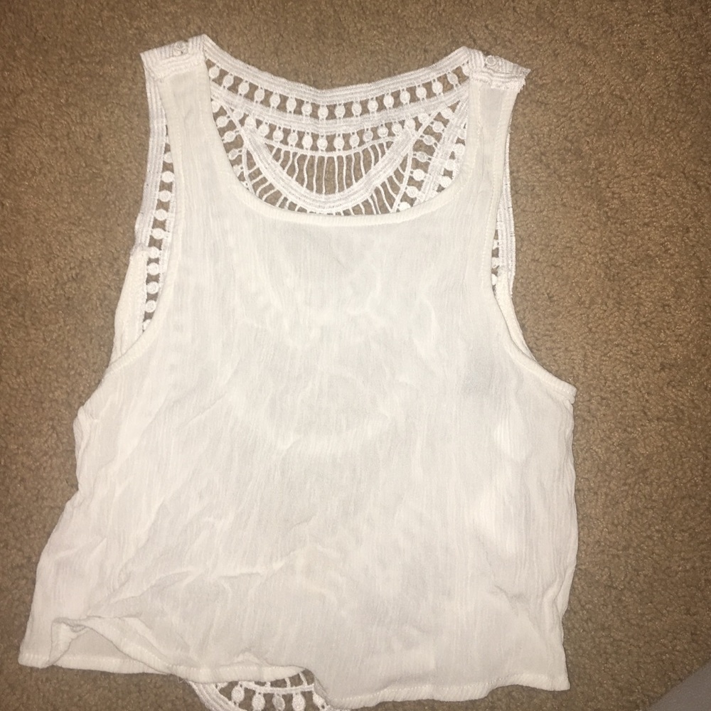 Lace top from h&m