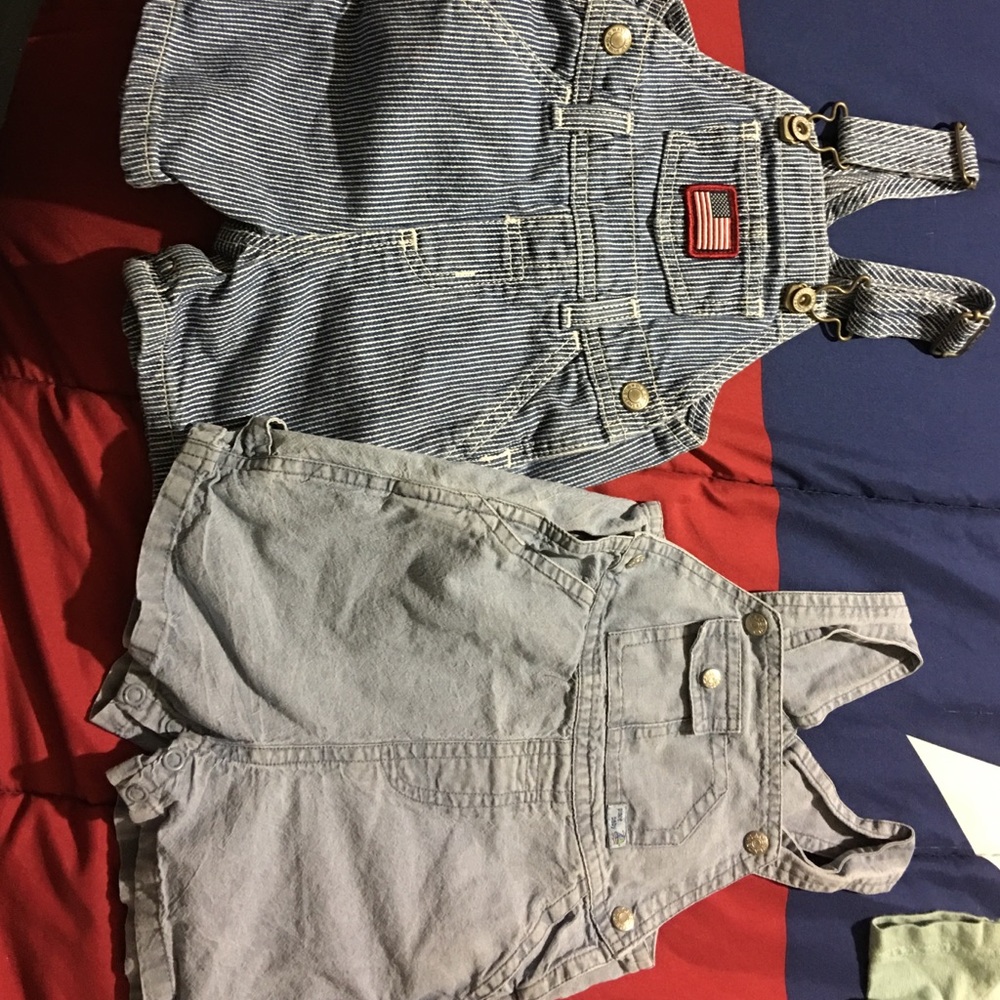 Old Navy Overalls and Children's Place Overalls