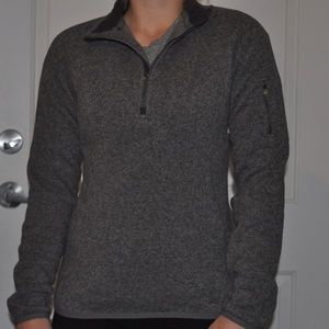 LAST $ DROP Eddie Bauer Gray Radiator Fleece