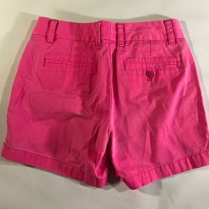 J. Crew Shorts - J.Crew Neon Pink Cotton Broken In Chino Shorts 00 J. Crew Shorts - J.Crew Neon Pink Cotton Broken In Chino Shorts 00