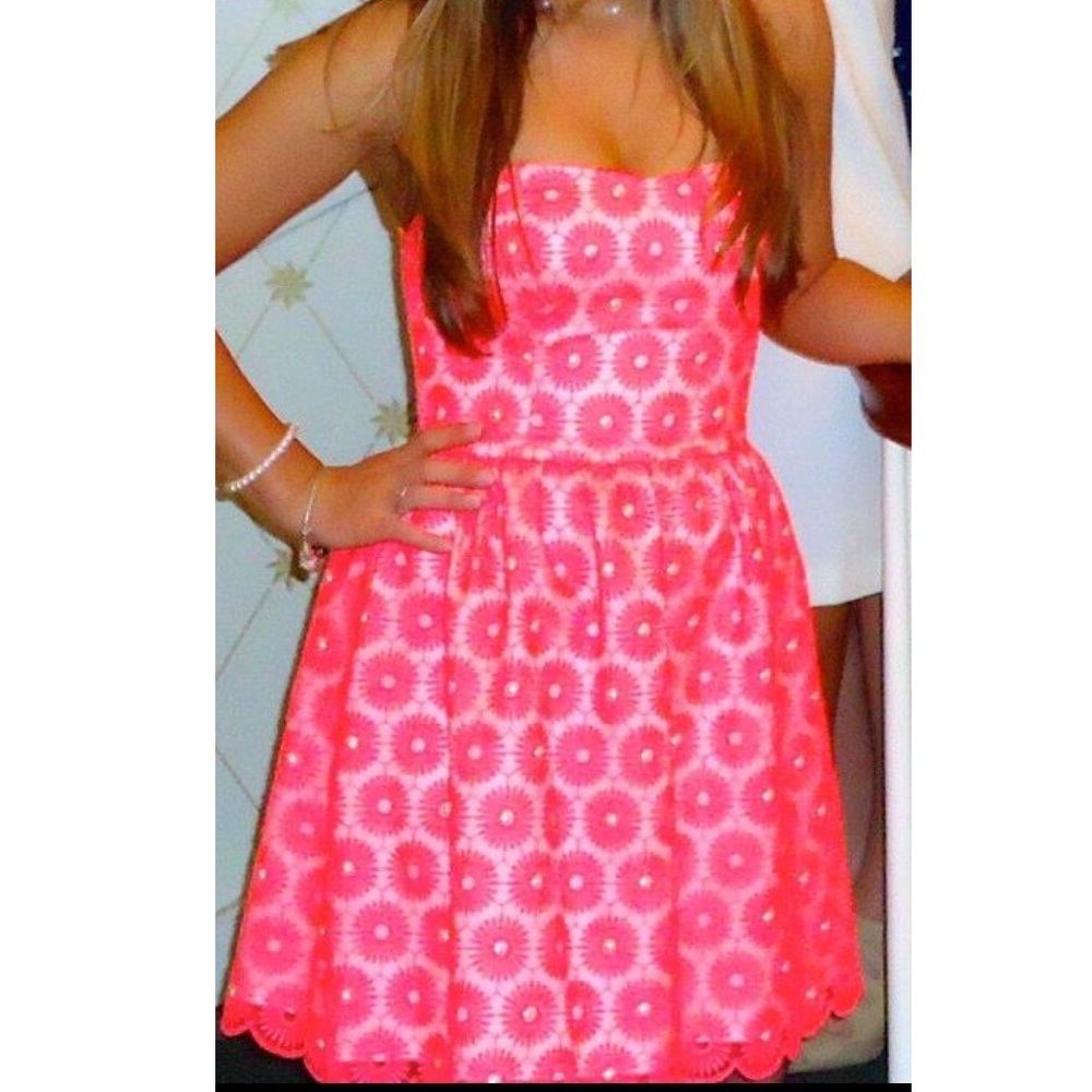 Lilly Pulitzer Peyton Pinwheel Organza Dress