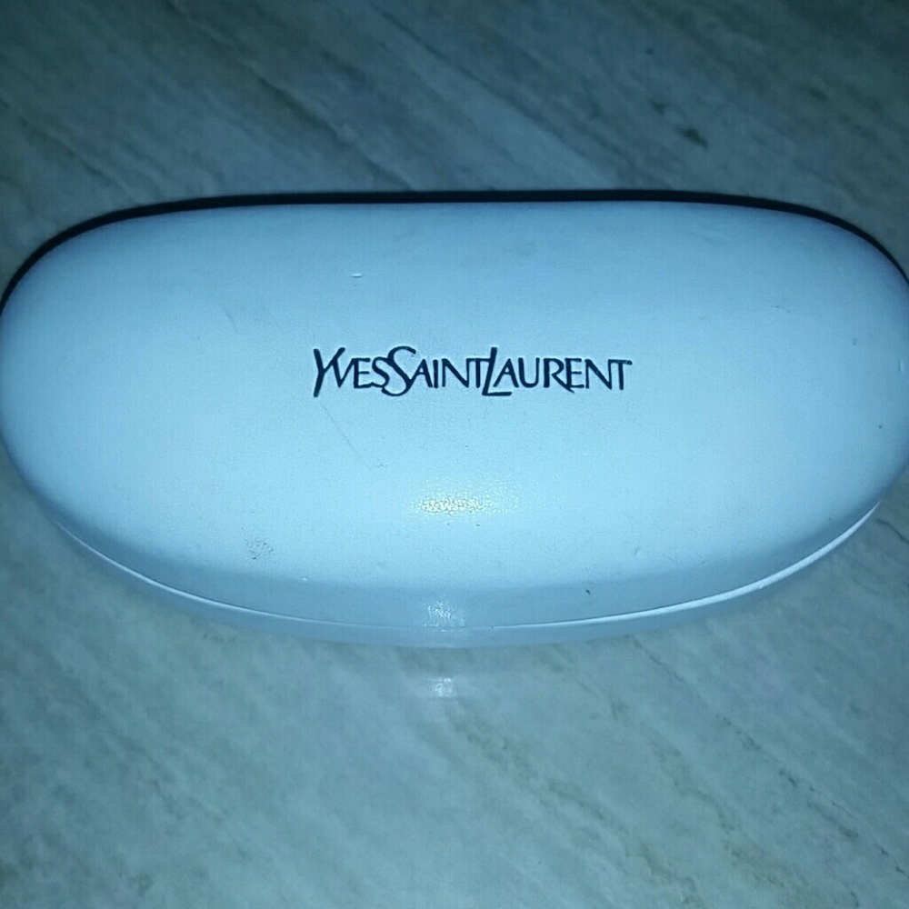 YSL sunglass case hard shell