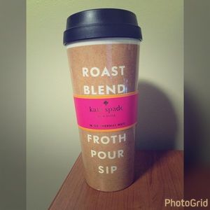 BNWT Kate Spade Thermal Mug