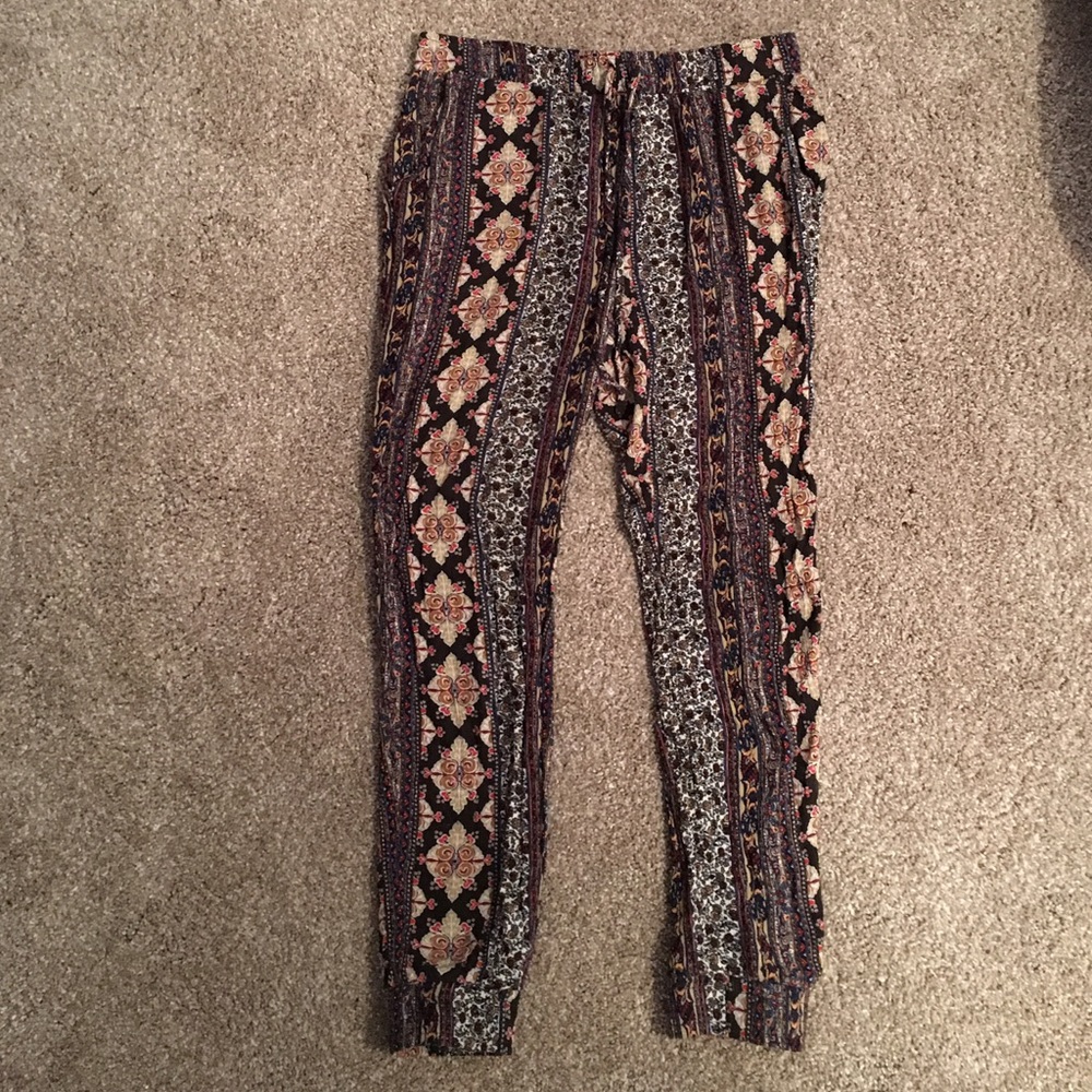 Patterned Hippie Harem Pants