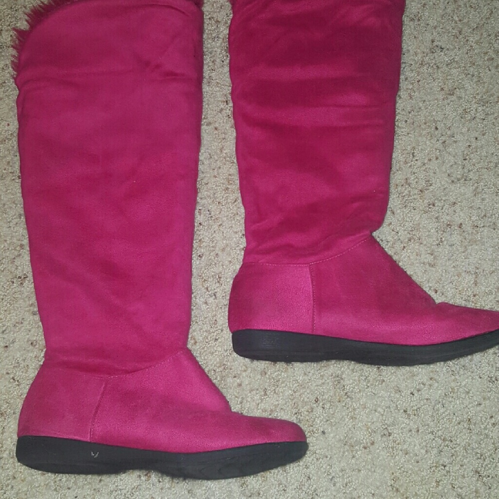 *sold*Hot pink boots