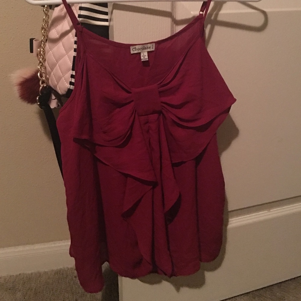 NWOT spaghetti strap blouse