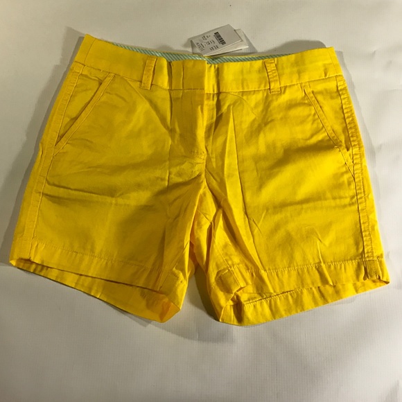J. Crew Shorts - J.Crew Neon Yellow Bermuda Shorts sz XS 0 J. Crew Shorts - J.Crew Neon Yellow Bermuda Shorts sz XS 0