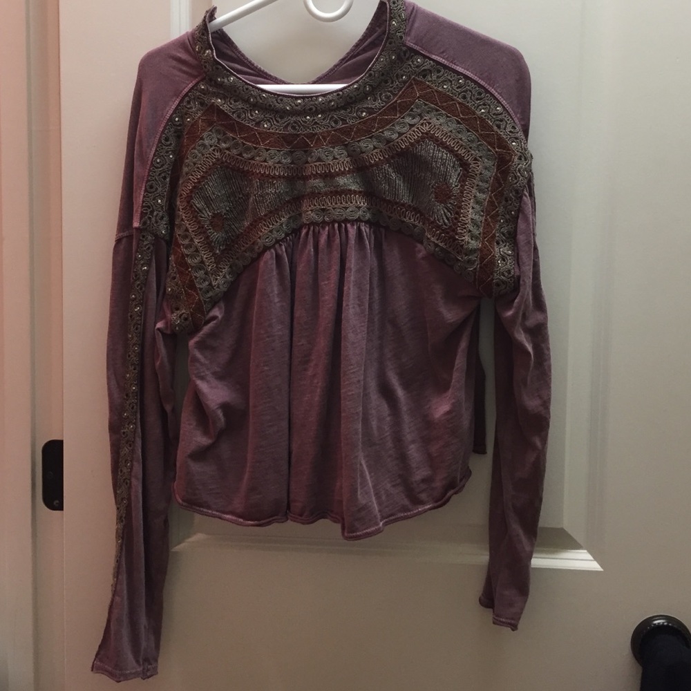Long sleeve free people shirt