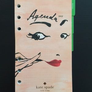 Kate Spade Wellesley 2017 Agenda Planner Refill
