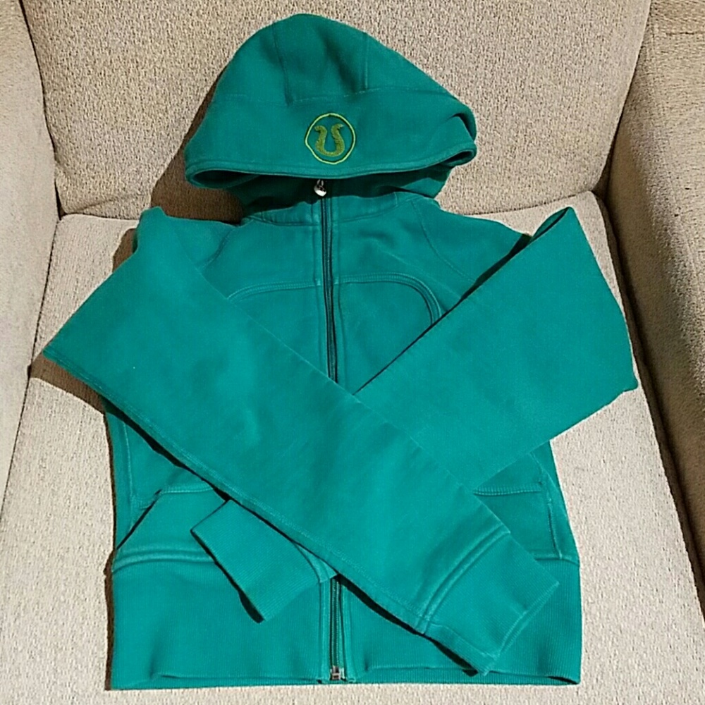 Green Lululemon Zip-up