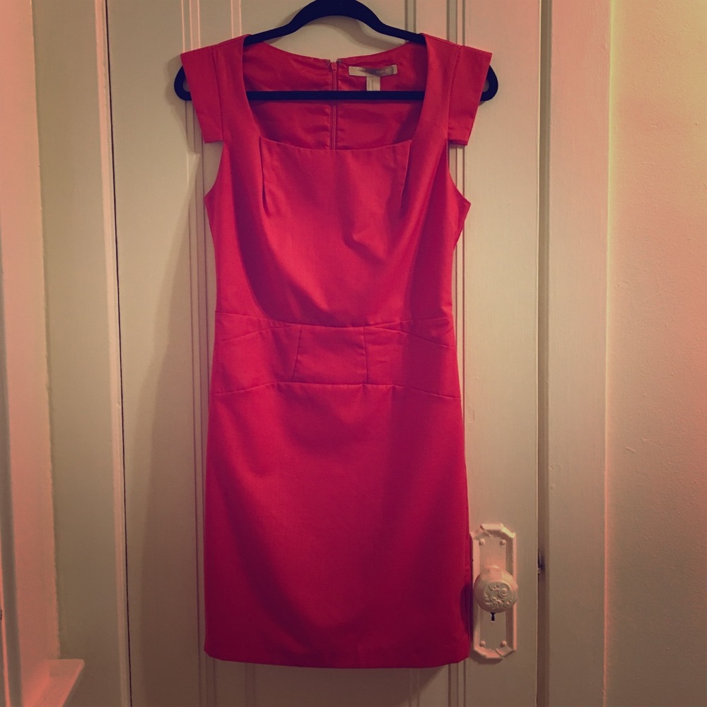 Red dress
