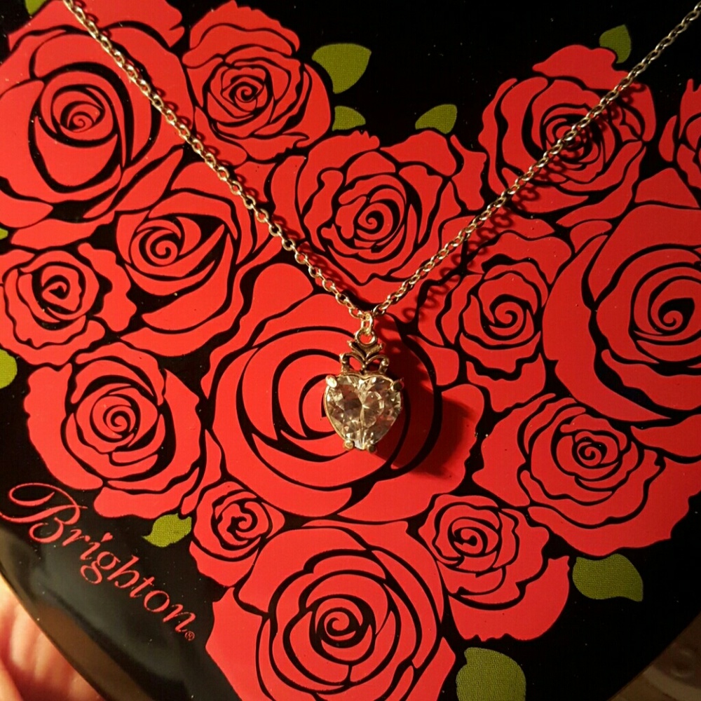 Brighton Crystal Heart Necklace