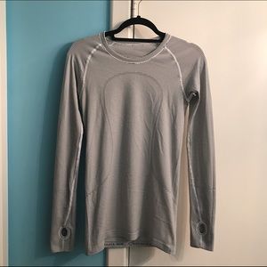 Striped lululemon long sleeve
